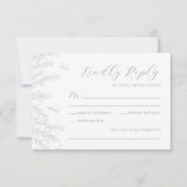 グレモダンイミニマル離れ結婚ズ 出欠カード (正面)