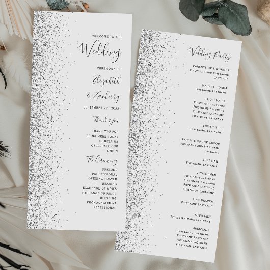 グレモダンイ淡い色のシルバーグリッターエッ結婚ジ