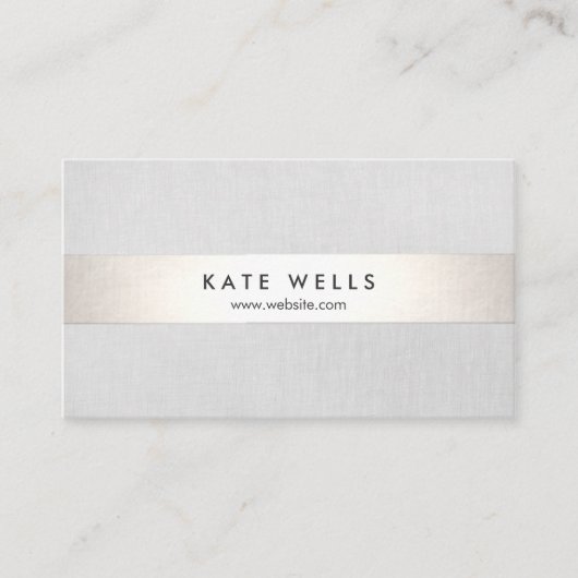 グレモダンーとフェイクシルバーストライプ 名刺 (正面)