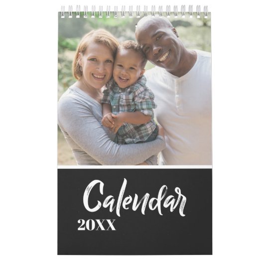 グレモダンーカスタム数々のの写真年度のお祝い  カレンダー (カバー)