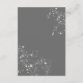 グレモダンーミニマル&ホワイトグラムダイヤモンド披露宴 エンクロージャーカード (裏面)