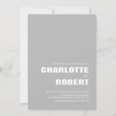 グレモダンー結婚ス 招待状 (正面)