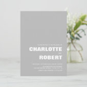 グレモダンー結婚ス 招待状 (スタンド正面)