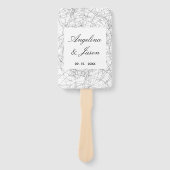 グレモダンー結婚式 プログラム ハンドファン (正面)