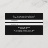 グレモダンー芸術的ブラックモノグラム 紹介カード (裏面)