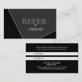 グレモダンー芸術的ブラックモノグラム 紹介カード (正面/裏面)