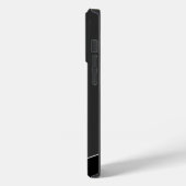 グレモダンー芸術的ブラックモノグラム Case-Mate iPhoneケース (裏面 / 左)