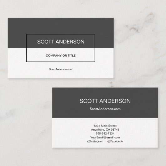 グレモダンー 名刺 (正面/裏面)