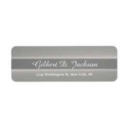 グレユニークークラシカルクリエイティブ平滑ミニマル ラベル