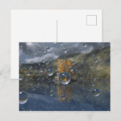 グレンにて雨　ポストカード ポストカード (正面/裏面)