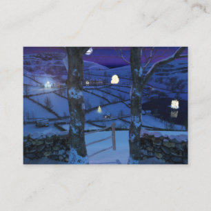 グレンのしおりのクリスマス 名刺