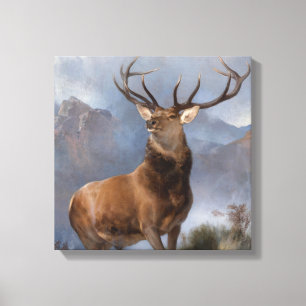 グレンの(昆虫)オオカバマダラ、モナーク(野生の牡鹿) (by Landseer) キャンバスプリント