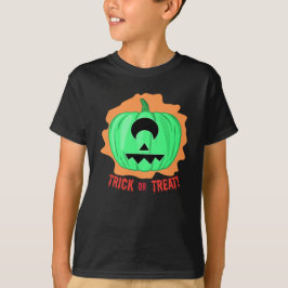 グレンエイリアンワンアイド不気味ハロウィーンカボチャ Tシャツ