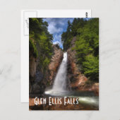 グレンエリス滝 ポストカード (正面/裏面)