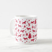 グレンオブイマールテリアクリスマスデザイン コーヒーマグカップ (正面左)