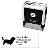 グレンオブイマールテリアロングテール – 差出人住所 セルフインキングスタンプ (インサイチュ)