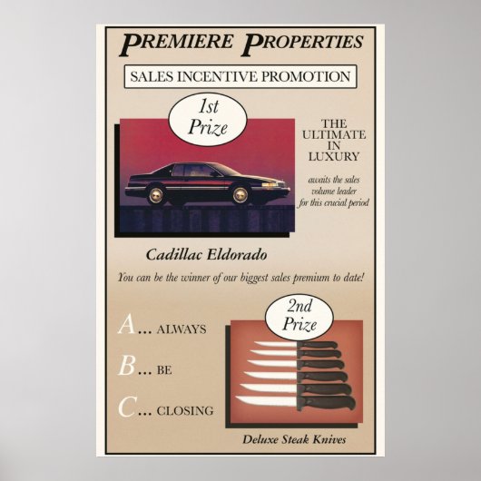 グレンガリーグレンロス販売 ポスター (正面)