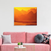 グレンキャニオン国民保養区 キャンバスプリント (インサイチュ (リビング))