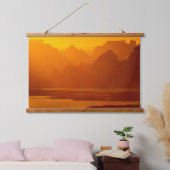 グレンキャニオン国民保養区 吊り下げ型タペストリー (寝室)