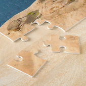 グレンキャニオン ユタ州。クリスマスのご挨拶 ジグソーパズル (側面)