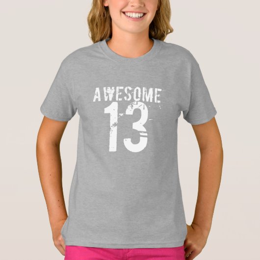 グレンギースタイル素晴らし13誕生日ティー Tシャツ (正面)
