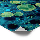 グレンギーターコイズと黄 ポスター (角)