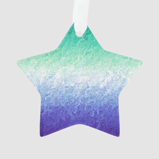 グレンギー抽象芸術MLMメンズラブメンズプライドフラグ オーナメント (裏面)