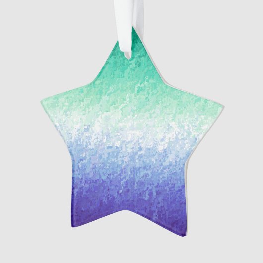 グレンギー抽象芸術MLMメンズラブメンズプライドフラグ オーナメント (正面)