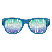 グレンギー抽象芸術MLMメンズラブメンズプライドフラグ キッズサングラス (正面)