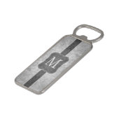 グレンギー灰色モノグラム マグネット栓抜き (アングル)