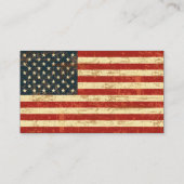 グレンギー米国国旗 名刺 (裏面)