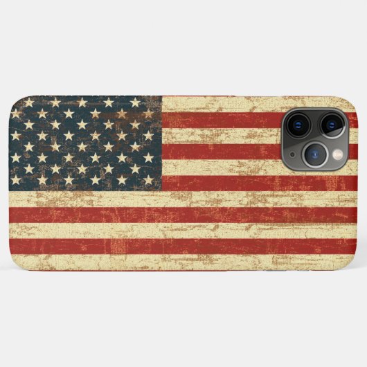 グレンギー米国国旗 Case-Mate iPhoneケース (裏面(横))