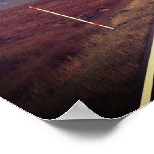 グレンコー・スコットランドに出くわすために道が上がってもいい ポスター (角)