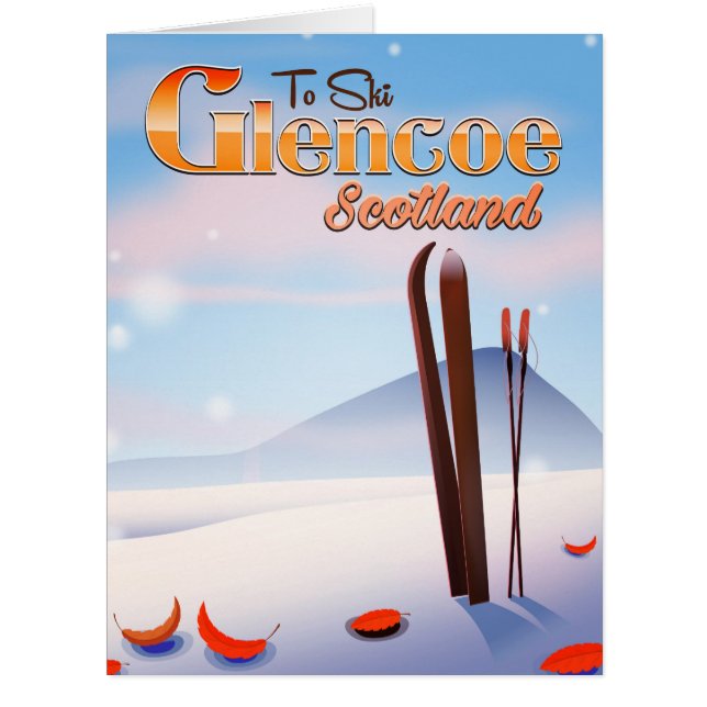 グレンコー・スコットランド・スキーのポスター (正面)