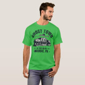 グレンゴーストタウン - ペンシルベニア州ムーシック Tシャツ (正面フル)