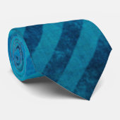 グレンジブルーストライプのパターン ネクタイ (ロール)