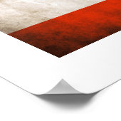 グレンジレバノン国旗 ポスター (角)