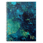 グレンジーターコイズとイエローフォト ノートブック (正面)