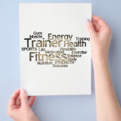 グレンジーパーソナルトレーナーフライヤー チラシ (手)