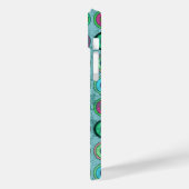 グレンジーレトロブルーサークル Case-Mate iPhoneケース (裏面 / 左)