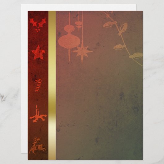 グレンジーヴィンテージ金ゴールドクリスマス (正面/裏面)