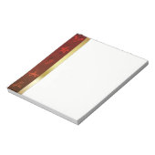 グレンジーヴィンテージ金ゴールドクリスマス ノートパッド (回転)