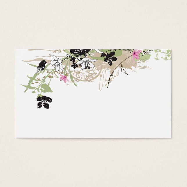 グレンジー花プロファイルカード (正面)