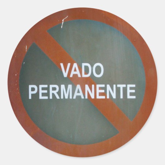 グレンジー通り標識 ラウンドシール (正面)