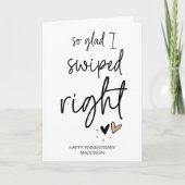 グレンタギスの贈り物にスワイプして嬉しい カード (正面)