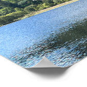 グレンダローレイクスカウンティウィクロウアイルランドヨーロッパ ポスター (角)