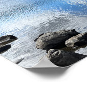 グレンダローレイクスカウンティウィクロウアイルランドヨーロッパ ポスター (角)