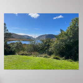 グレンダローレイクスカウンティウィクロウアイルランドヨーロッパ ポスター