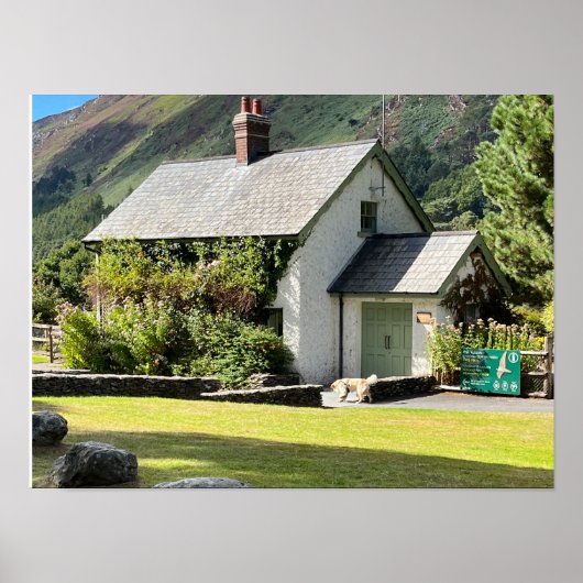 グレンダローレイクスカウンティウィクロウアイルランドヨーロッパ ポスター (正面)