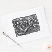 グレンデルマザードリーム 長方形シール (封筒)